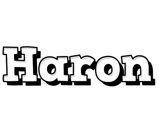 Haron snowing logo