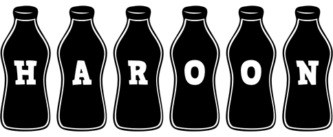 Haroon bottle logo