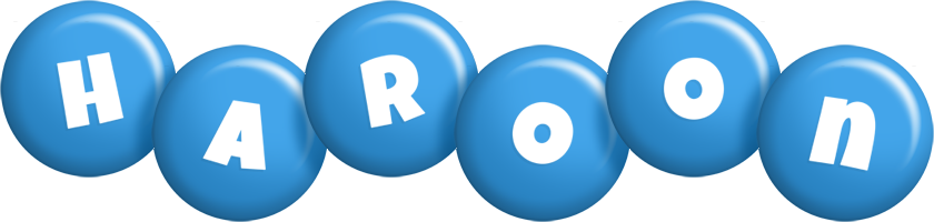 Haroon candy-blue logo