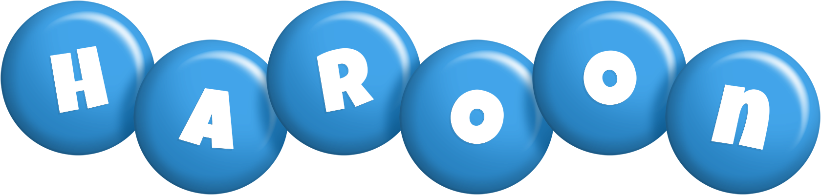 Haroon candy-blue logo