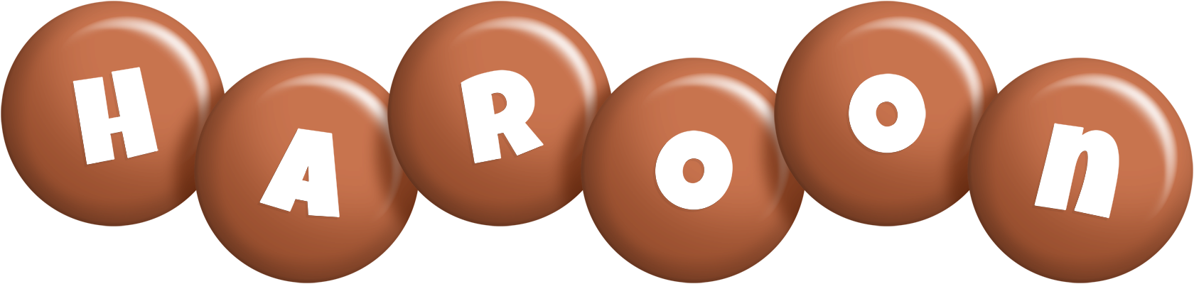Haroon candy-brown logo