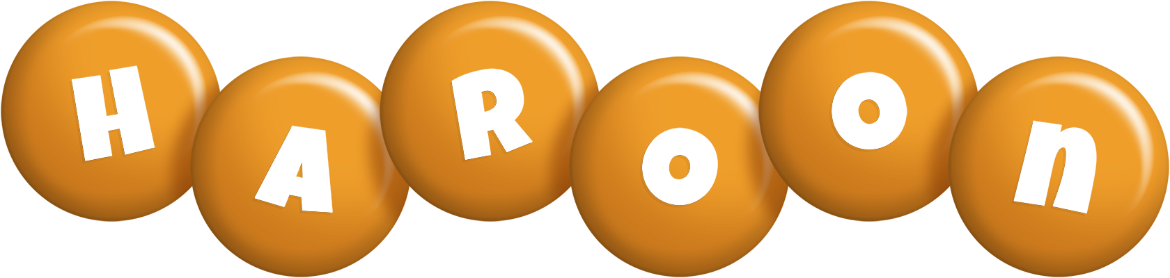 Haroon candy-orange logo