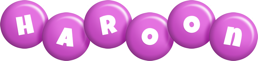 Haroon candy-purple logo