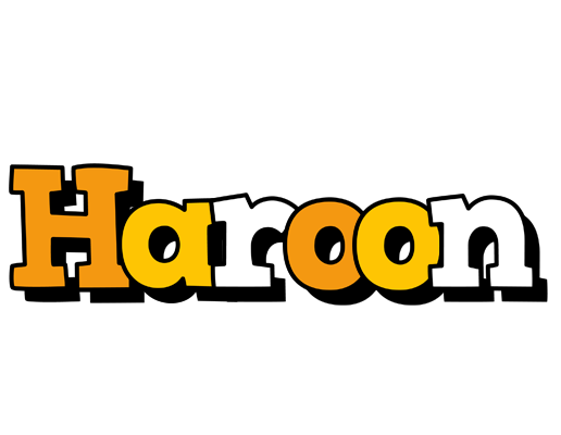 Haroon cartoon logo