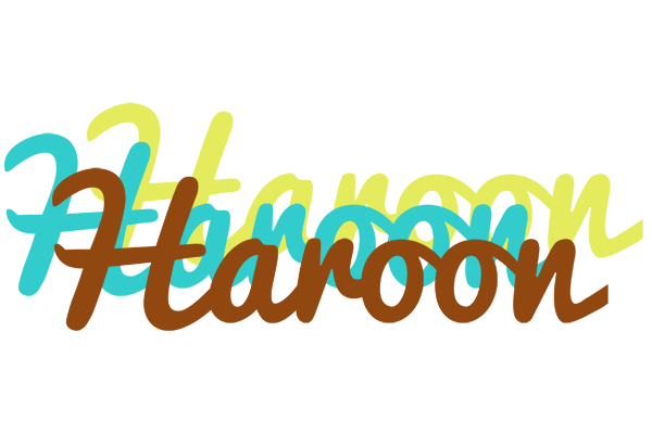 Haroon cupcake logo