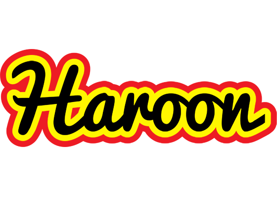 Haroon flaming logo