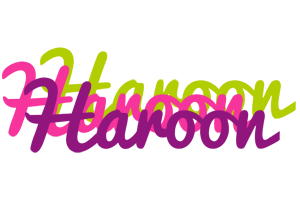 Haroon flowers logo