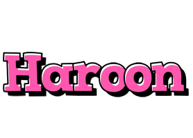 Haroon girlish logo