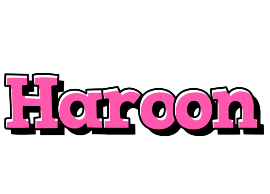 Haroon girlish logo