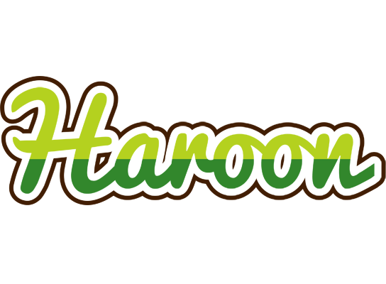 Haroon golfing logo