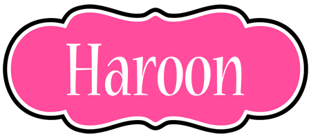 Haroon invitation logo