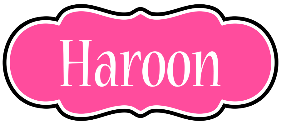 Haroon invitation logo