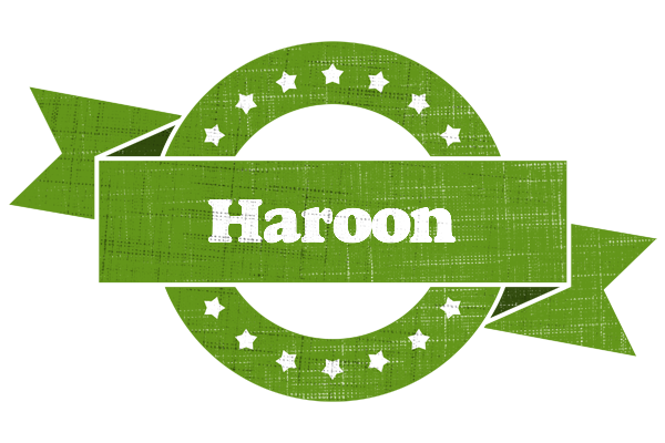 Haroon natural logo