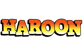 Haroon sunset logo