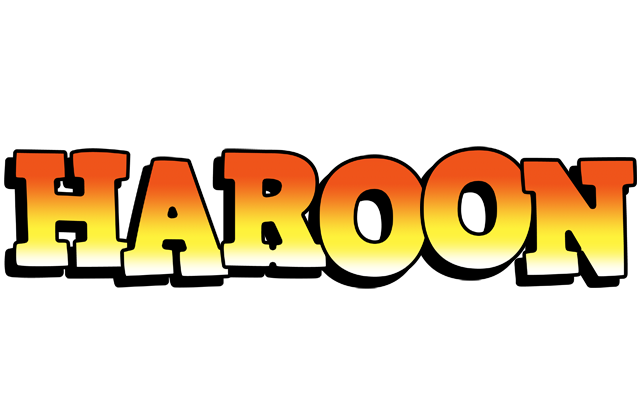 Haroon sunset logo