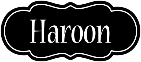 Haroon welcome logo