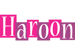Haroon whine logo