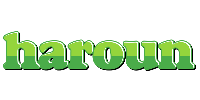 Haroun apple logo