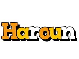 Haroun cartoon logo