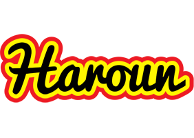 Haroun flaming logo