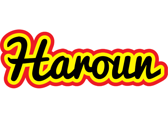 Haroun flaming logo