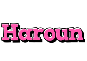 Haroun girlish logo