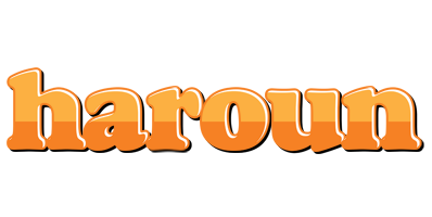 Haroun orange logo