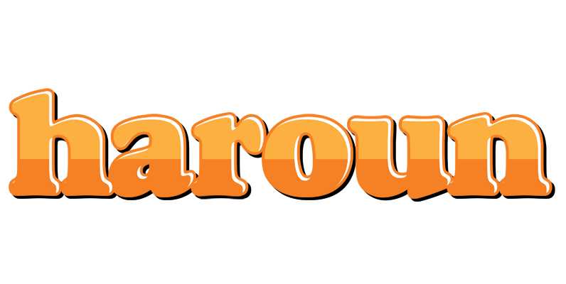 Haroun orange logo