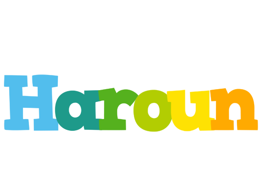 Haroun rainbows logo