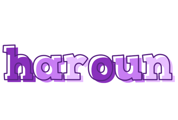 Haroun sensual logo