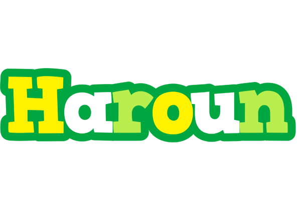 Haroun soccer logo