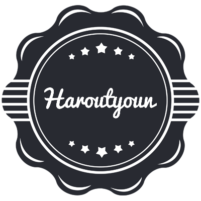 Haroutyoun badge logo