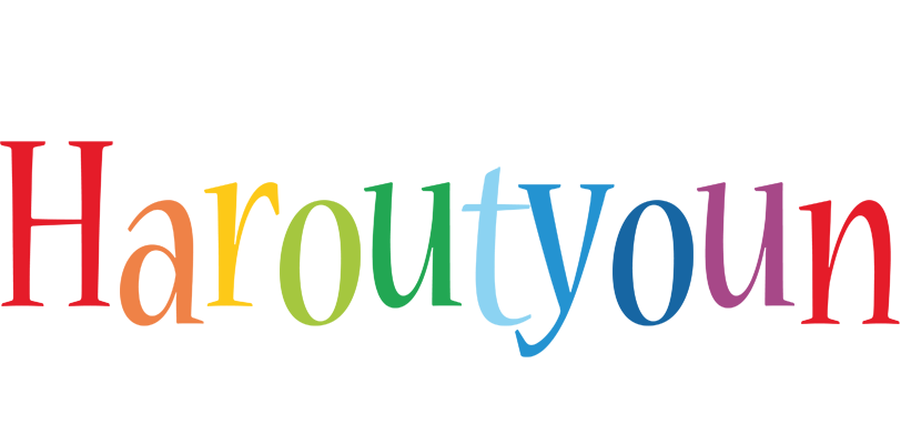 Haroutyoun birthday logo