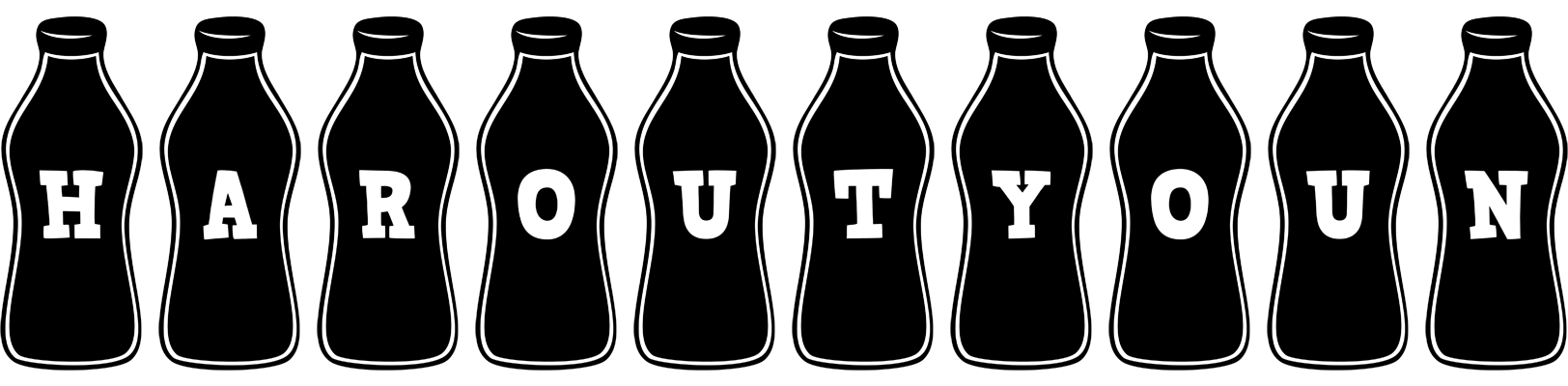Haroutyoun bottle logo