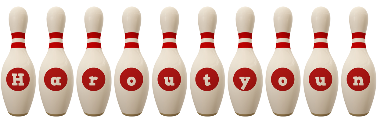 Haroutyoun bowling-pin logo