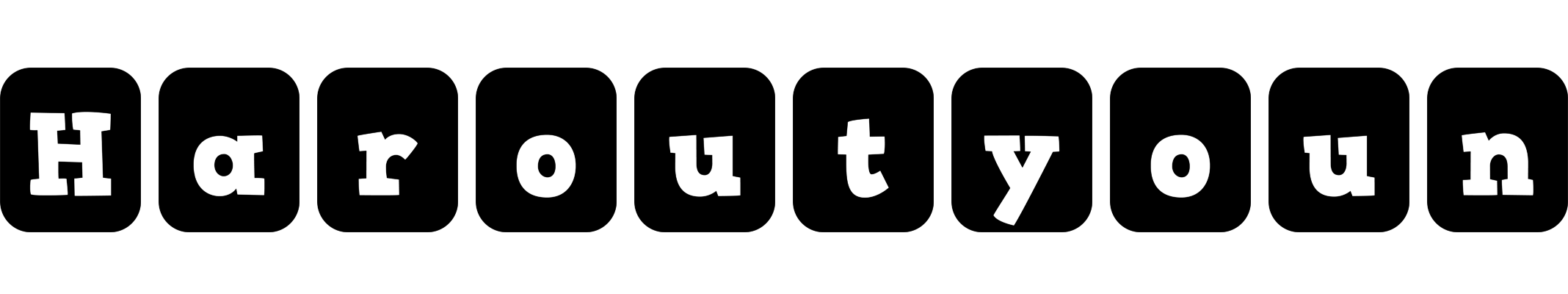 Haroutyoun box logo