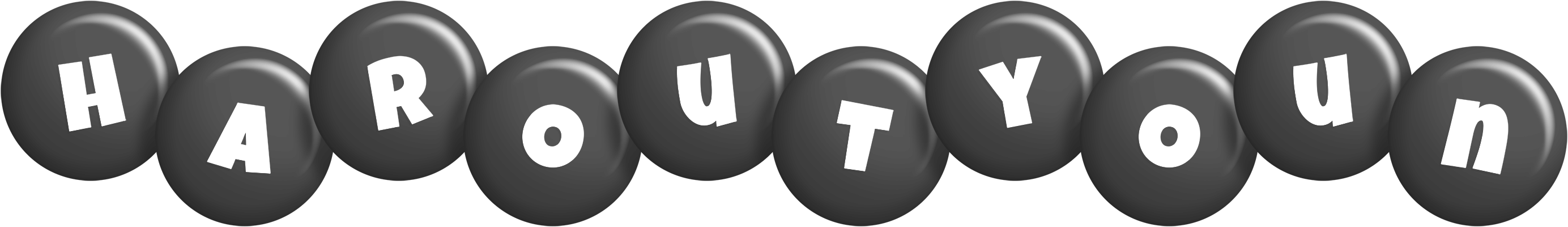 Haroutyoun candy-black logo