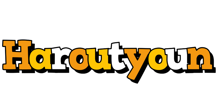 Haroutyoun cartoon logo