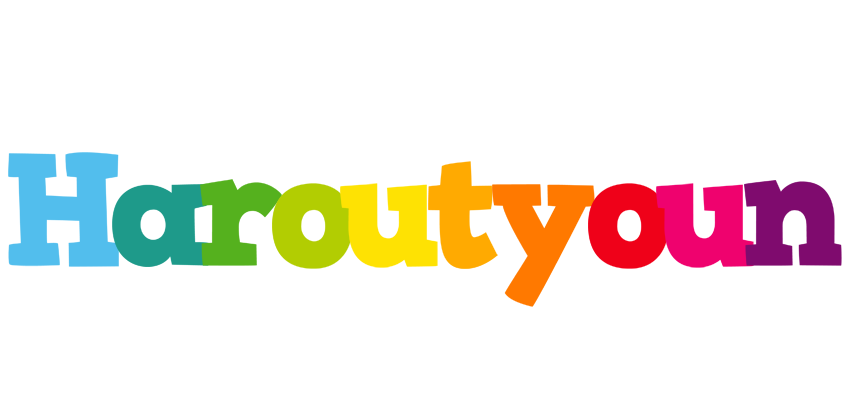 Haroutyoun rainbows logo