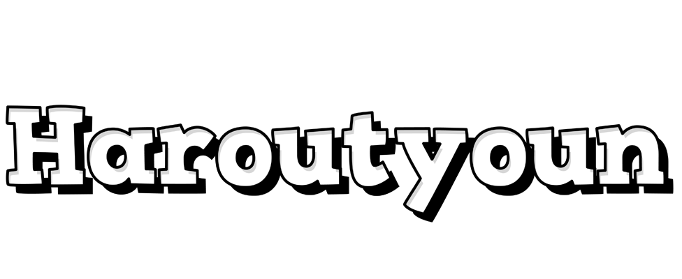 Haroutyoun snowing logo
