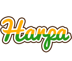 Harpa banana logo