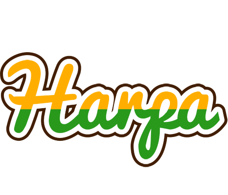 Harpa banana logo