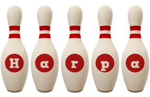 Harpa bowling-pin logo