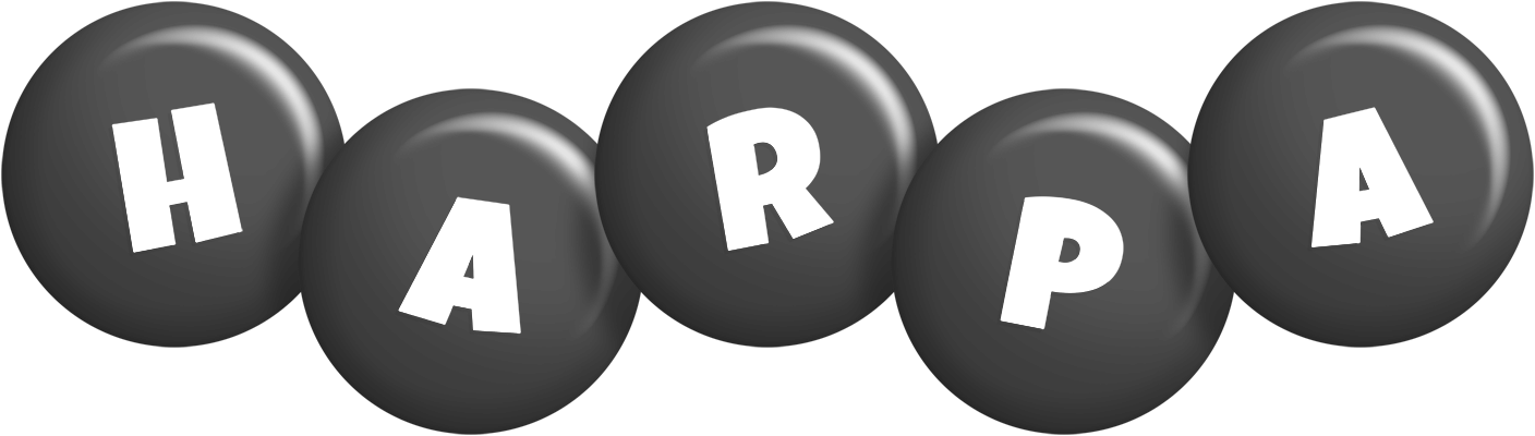 Harpa candy-black logo