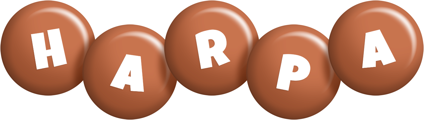 Harpa candy-brown logo