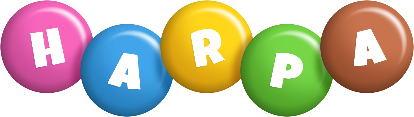 Harpa candy logo