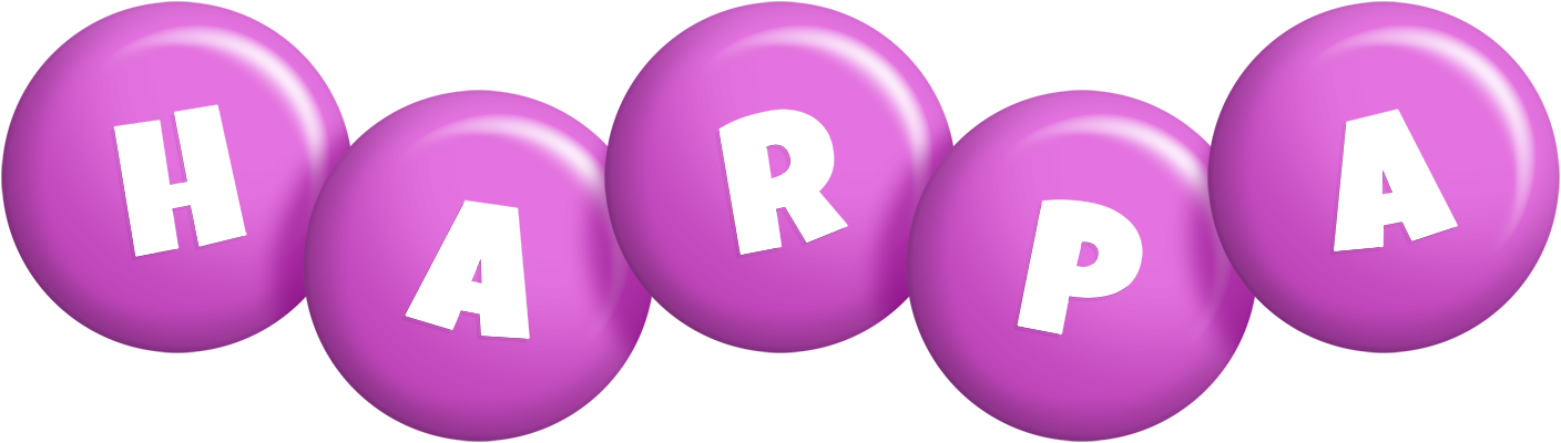 Harpa candy-purple logo