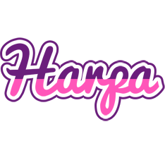 Harpa cheerful logo