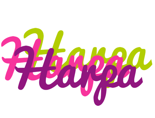 Harpa flowers logo