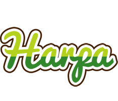 Harpa golfing logo